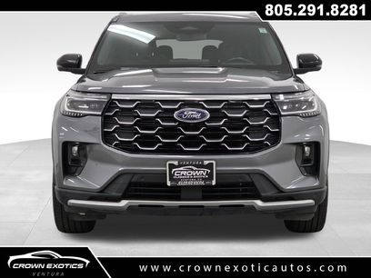 Used 2025 Ford Explorer Platinum w/ LUX Leather Package