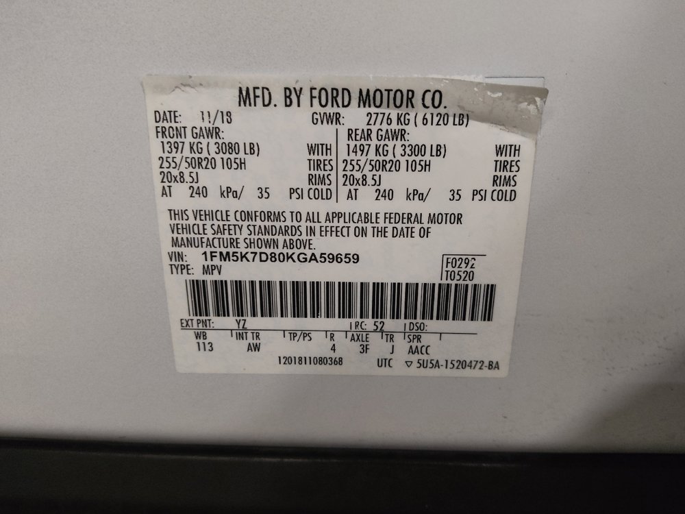 Used 2019 Ford Explorer XLT w/ Equipment Group 202A FWD image 33