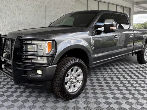 Used 2017 Ford F350 Platinum w/ Platinum Ultimate Package AWD/4WD image 37