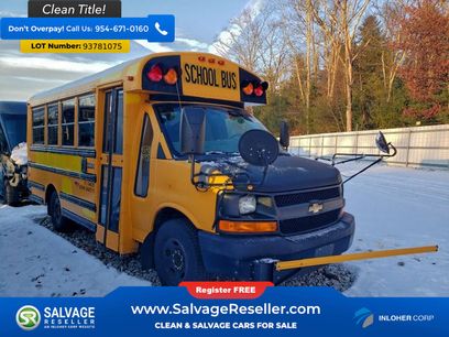 Used 2012 Chevrolet Express 3500 w/ School Bus Package