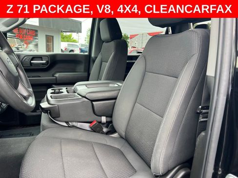 Used 2021 Chevrolet Silverado 1500 Custom Trail Boss w/ LPO, Dark Essentials Package AWD/4WD image 9