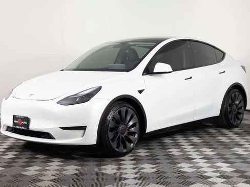 Used 2021 Tesla Model Y Performance AWD/4WD image 1
