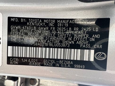 Used 2020 Lexus ES 350 w/ Premium Package FWD image 39