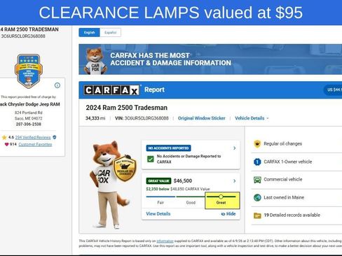 Used 2024 RAM 2500 Tradesman image 12