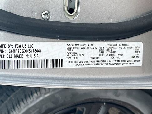 Used 2022 RAM 1500 Warlock w/ Electronics Group AWD/4WD image 29