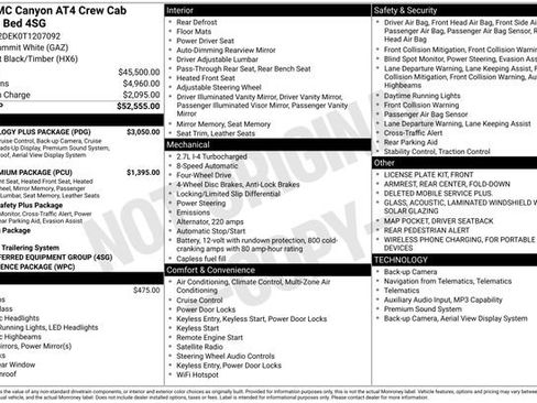 Used 2026 GMC Canyon AT4 w/ Technology Plus Package AWD/4WD image 38