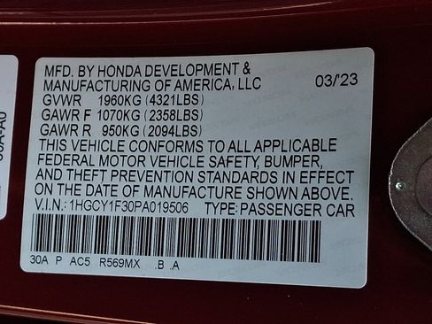 Used 2023 Honda Accord EX image 27