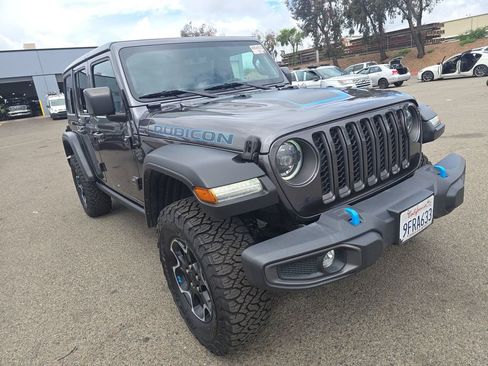 Used 2023 Jeep Wrangler Unlimited Rubicon 4xe AWD/4WD image 3
