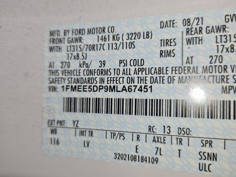 Used 2021 Ford Bronco Big Bend w/ Sasquatch Package image 15