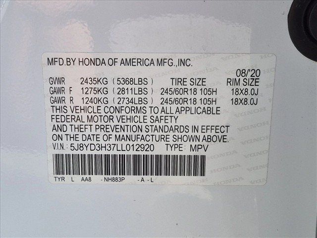 Used 2020 Acura MDX FWD image 24