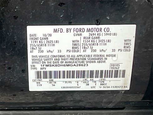 Used 2021 Ford Explorer XLT w/ Equipment Group 202A image 32