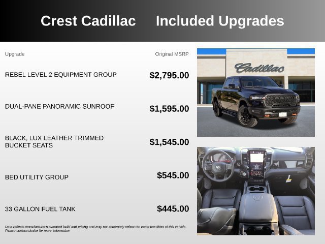 Used 2025 RAM 1500 Rebel w/ Rebel Level 2 Equipment Group AWD/4WD image 5