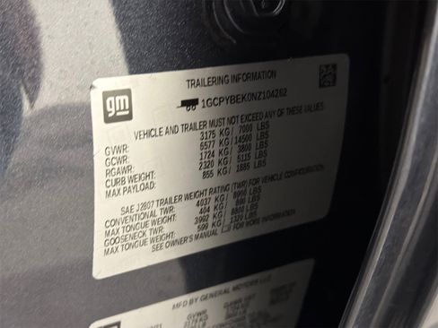 Used 2022 Chevrolet Silverado 1500 Custom w/ LPO, Dark Essentials Package image 32