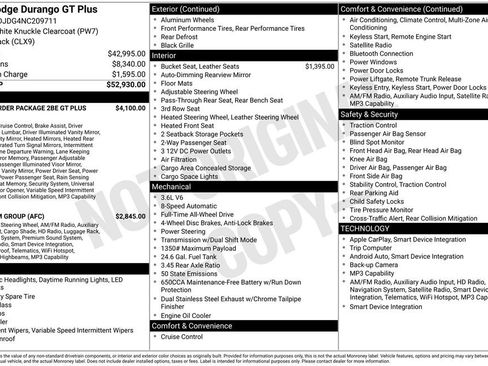 Used 2022 Dodge Durango GT AWD/4WD image 2