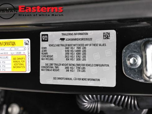 Used 2025 Chevrolet Tahoe LT AWD/4WD image 36