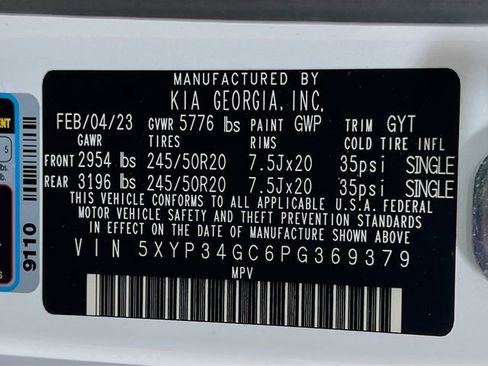 Certified 2023 Kia Telluride EX w/ EX Captain's Chair Package image 35