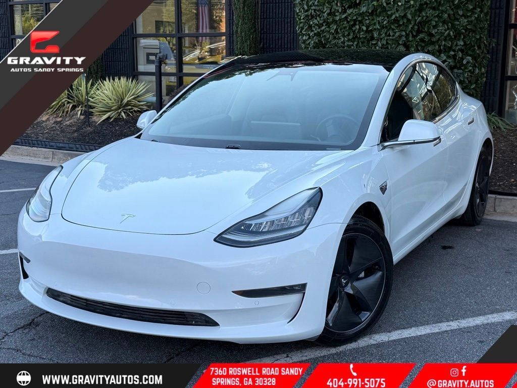 Used 2020 Tesla Model 3 Long Range AWD/4WD image 1