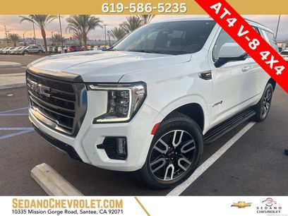 Used 2021 GMC Yukon AT4 w/ Rear Media and Nav Package