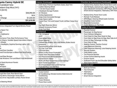Used 2024 Toyota Camry SE image 6