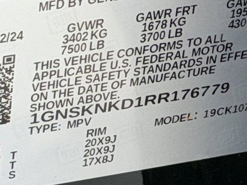 Used 2024 Chevrolet Tahoe LT w/ Luxury Package image 38