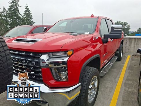 Used 2021 Chevrolet Silverado 3500 LTZ w/ LTZ Premium Package AWD/4WD image 1
