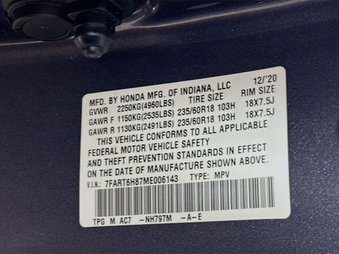 Used 2021 Honda CR-V EX-L image 32