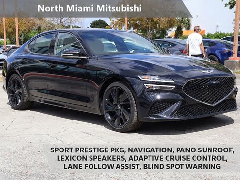 Used 2023 Genesis G70 2.0T w/ Sport Prestige Package image 1