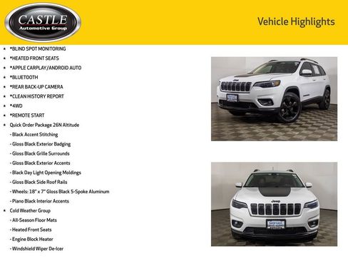 Used 2019 Jeep Cherokee Altitude image 3