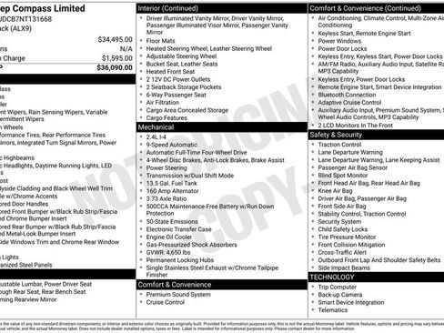Used 2022 Jeep Compass Limited image 12