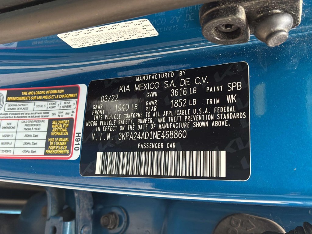 Used 2022 Kia Rio S FWD image 12