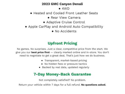 Used 2023 GMC Canyon Denali image 2