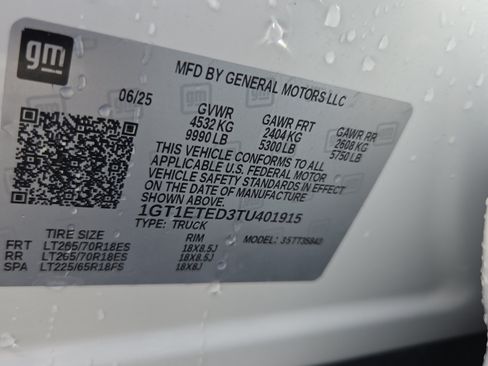 New 2026 GMC Sierra EV Elevation w/ Premium Package AWD/4WD image 16