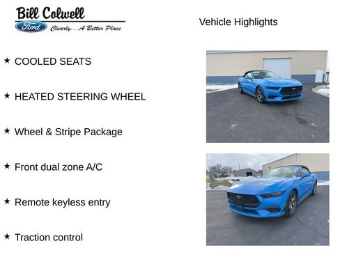 Used 2025 Ford Mustang Premium w/ Wheel & Stripe Package image 21