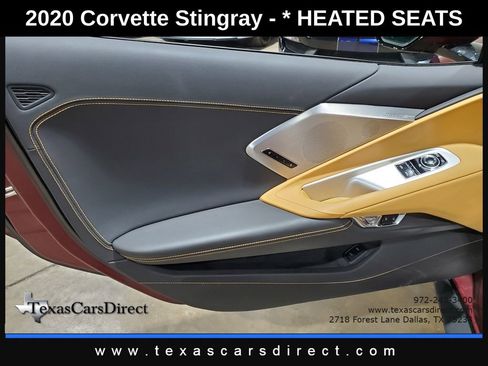 Used 2020 Chevrolet Corvette Stingray Preferred Cpe w/ 2LT Preferred Equipment Group image 8