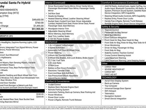 Used 2025 Hyundai Santa Fe Calligraphy image 3