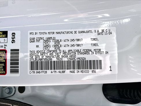 Used 2024 Toyota Tacoma SR5 AWD/4WD image 16