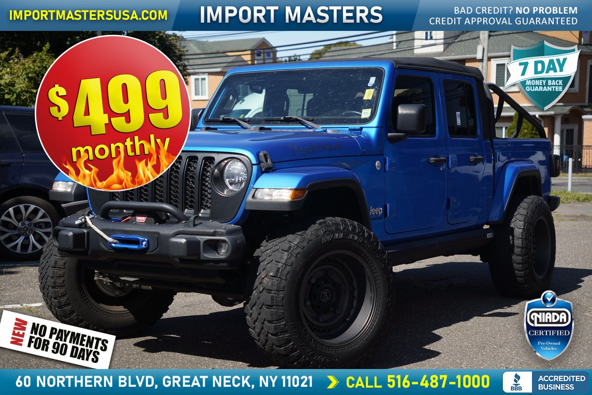 Used 2021 Jeep Gladiator Overland w/ Trailer Tow Package AWD/4WD image 1