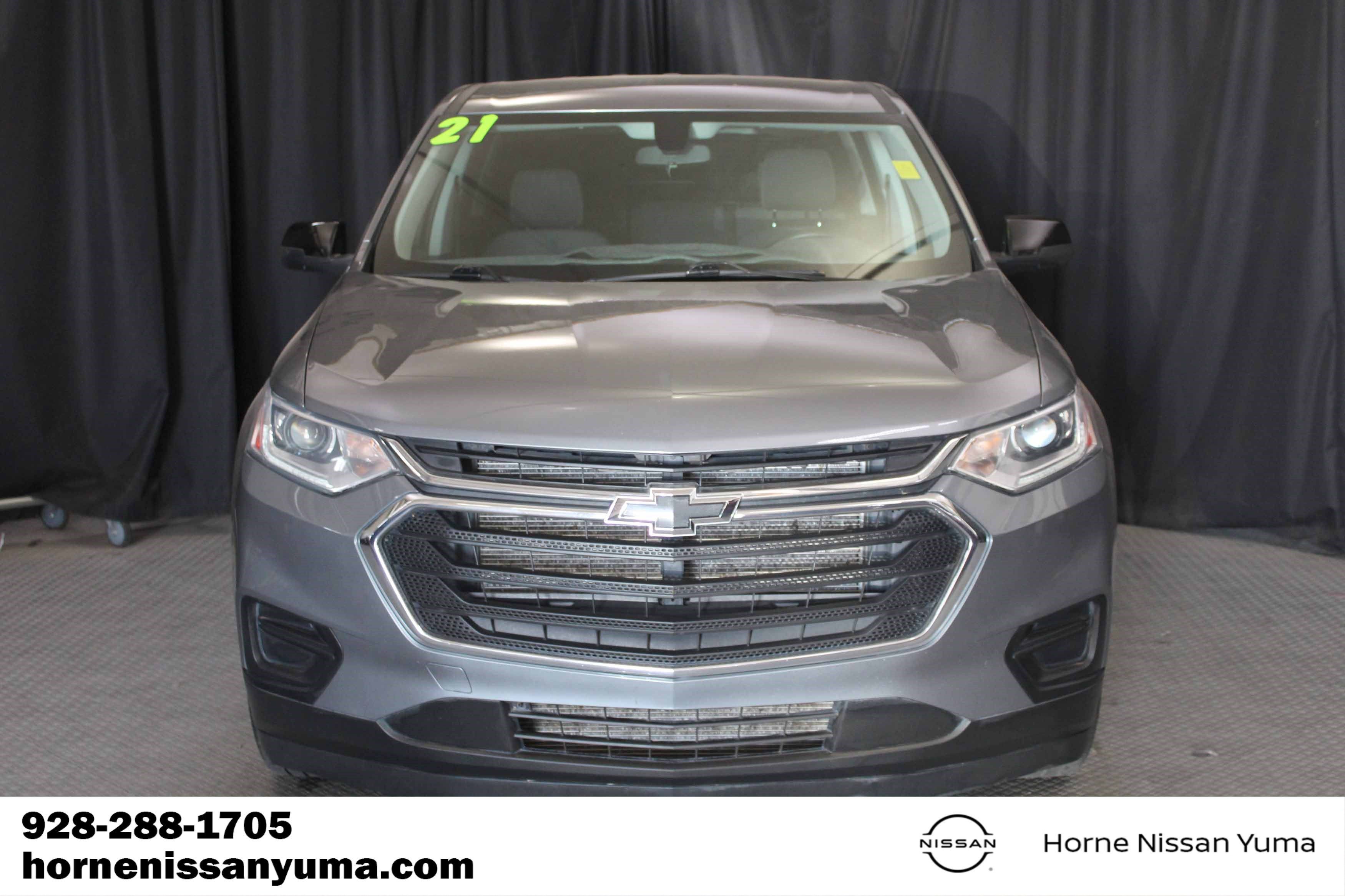 Used 2021 Chevrolet Traverse LS w/ LPO, Floor Liner Package FWD image 2