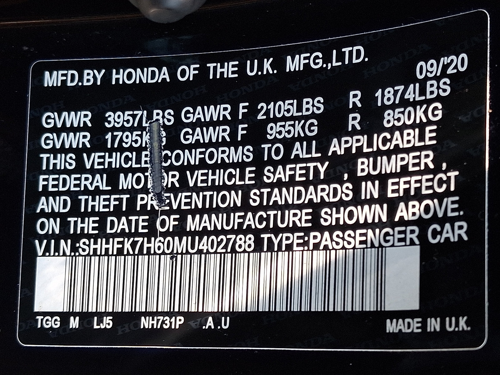 Used 2021 Honda Civic EX image 28