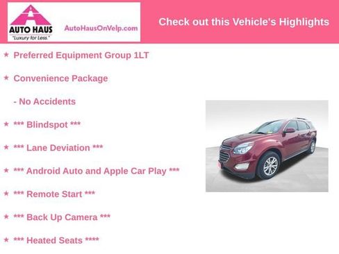 Used 2017 Chevrolet Equinox LT w/ Convenience Package image 3
