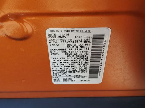 Certified 2020 Nissan Rogue SV image 26