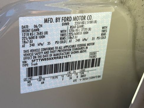 Certified 2024 Ford Maverick Lariat AWD/4WD image 27