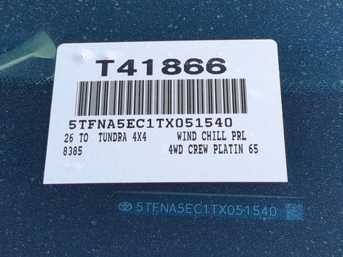 New 2026 Toyota Tundra Platinum image 15