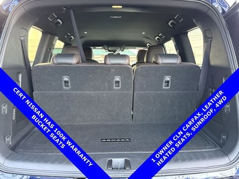 Certified 2025 Nissan Armada SL w/ Captain's Chari Seat Package image 11