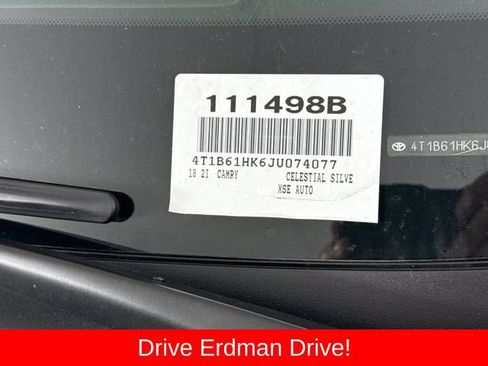 Used 2018 Toyota Camry XSE w/ Audio Package FWD image 31