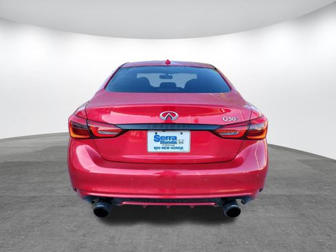 Used 2022 INFINITI Q50 Red Sport 400 w/ Cargo Package RWD image 6