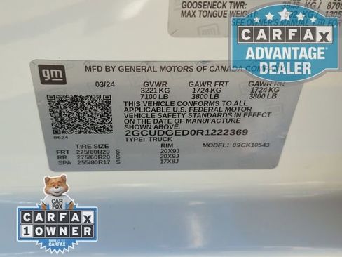 Used 2024 Chevrolet Silverado 1500 LTZ w/ LTZ Premium Package image 37