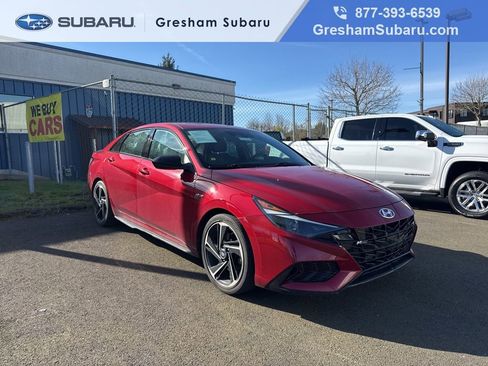 Used 2022 Hyundai Elantra N Line image 1