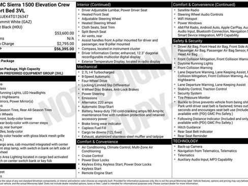 Used 2026 GMC Sierra 1500 Elevation AWD/4WD image 39