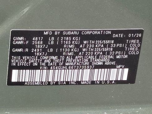 New 2026 Subaru Crosstrek 2.5i Limited image 16